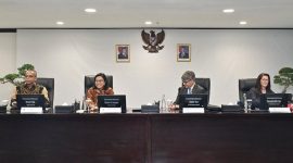 Menteri Keuangan (Menkeu) Sri Mulyani Indrawati melakukan pertemuan dengan US-ASEAN Business Council di Jakarta. (Dok. Kemenkeu.go.id)