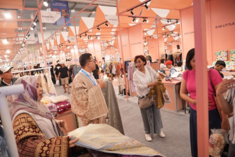 BRI UMKM EXPO(RT) 2025 yang digelar di Indonesia Convention Exhibition (ICE) BSD. (Dok. BRI)