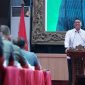 Wakil Menteri Pertanian (Wamentan), Sudaryono  dalam Rapat Koordinasi (Rakor) Teritorial Mabes TNI yang bertajuk Sinergi Akselerasi Swasembada Pangan Nasional di Denma Mabes TNI, Jakarta. (Dok. Kementan)