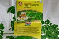 Kelor celup, salah satu produk dari Pawon Teges. Brand lokal yang mengeksplorasi potensi daun kelor. (Dok. BRI)