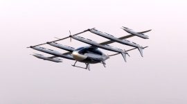 Matrix, the world's first 5-ton class electric vertical take-off and landing (eVTOL) aircraft by AutoFlight, completes a full transition flight demonstration